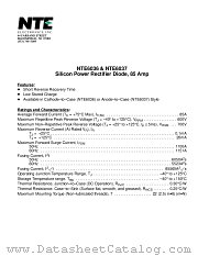 NTE6037 datasheet pdf NTE Electronics