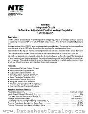 NTE935 datasheet pdf NTE Electronics