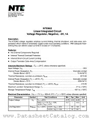 NTE963 datasheet pdf NTE Electronics