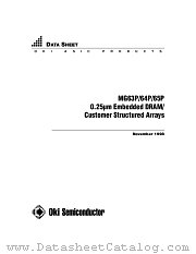 MG63P datasheet pdf OKI electronic components