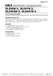 OL592N-3 datasheet pdf OKI electronic components