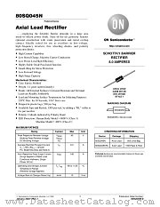 80SQ045N-D datasheet pdf ON Semiconductor