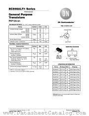 BC856ALT1-D datasheet pdf ON Semiconductor