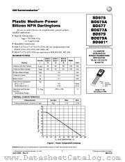 BD675-D datasheet pdf ON Semiconductor