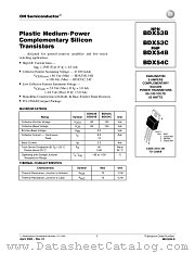 BDX53B-D datasheet pdf ON Semiconductor