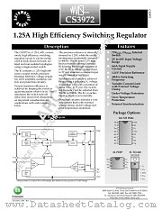 CS3972-D datasheet pdf ON Semiconductor