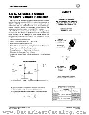 LM337-D datasheet pdf ON Semiconductor