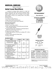 MBR350-D datasheet pdf ON Semiconductor