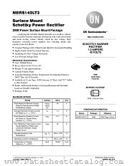 MBRS140LT3-D datasheet pdf ON Semiconductor