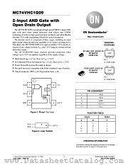 MC74VHC1G09-D datasheet pdf ON Semiconductor