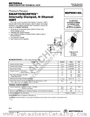 MGP20N14CL-D datasheet pdf ON Semiconductor