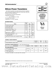 MJ21193-D datasheet pdf ON Semiconductor