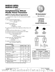 MJD243-D datasheet pdf ON Semiconductor