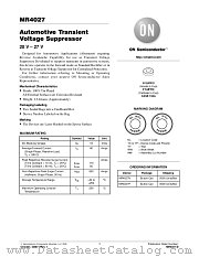 MR4027-D datasheet pdf ON Semiconductor