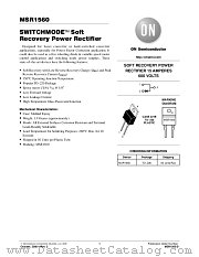 MSR1560-D datasheet pdf ON Semiconductor