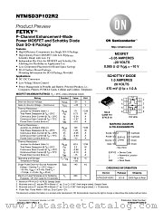 NTMSD3P102R2-D datasheet pdf ON Semiconductor