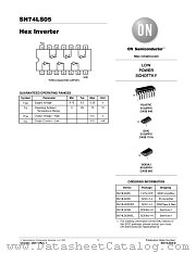 SN74LS05-D datasheet pdf ON Semiconductor