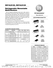 SN74LS122-D datasheet pdf ON Semiconductor