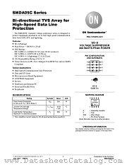 SMDA05C datasheet pdf ON Semiconductor