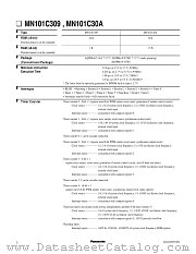 MN101C30A datasheet pdf Panasonic