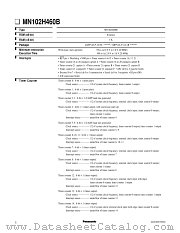 MN102H460B datasheet pdf Panasonic