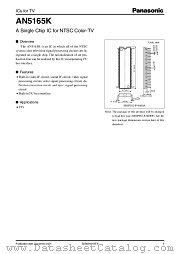 AN5165K datasheet pdf Panasonic