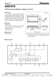 AN5757S datasheet pdf Panasonic