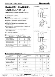 LN151F datasheet pdf Panasonic