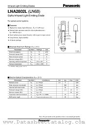 LNA2802L datasheet pdf Panasonic