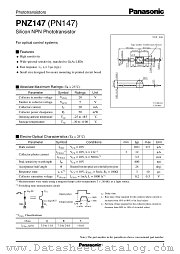 PNZ147 datasheet pdf Panasonic