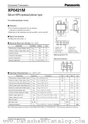 XP0421M datasheet pdf Panasonic