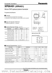 XP6401 datasheet pdf Panasonic