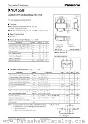 XN1558 datasheet pdf Panasonic