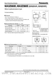 MA3Z080E datasheet pdf Panasonic