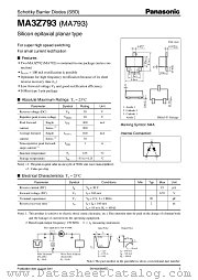 MA3Z793 datasheet pdf Panasonic