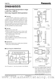 DN6848S datasheet pdf Panasonic