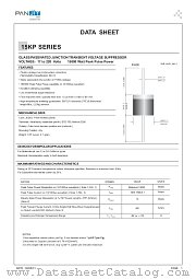 15KPJ28CA datasheet pdf Panjit International Inc