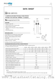 AM104 datasheet pdf Panjit International Inc