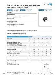 BAS19W datasheet pdf Panjit International Inc