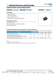 BZT52-C5V6S datasheet pdf Panjit International Inc