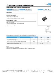 BZX84C9V1W datasheet pdf Panjit International Inc