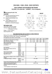 CM1001 datasheet pdf Panjit International Inc