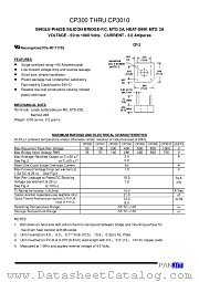 CP304 datasheet pdf Panjit International Inc