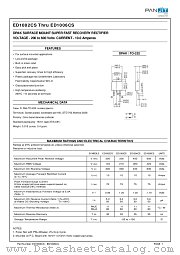 ED1002CS datasheet pdf Panjit International Inc