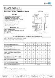 ER1001AF datasheet pdf Panjit International Inc