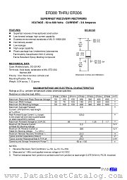 ER302 datasheet pdf Panjit International Inc