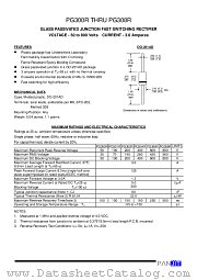 PG304R datasheet pdf Panjit International Inc