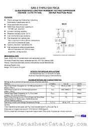 SA48C datasheet pdf Panjit International Inc