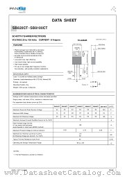 SB850CT datasheet pdf Panjit International Inc