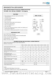 SD1030CS datasheet pdf Panjit International Inc